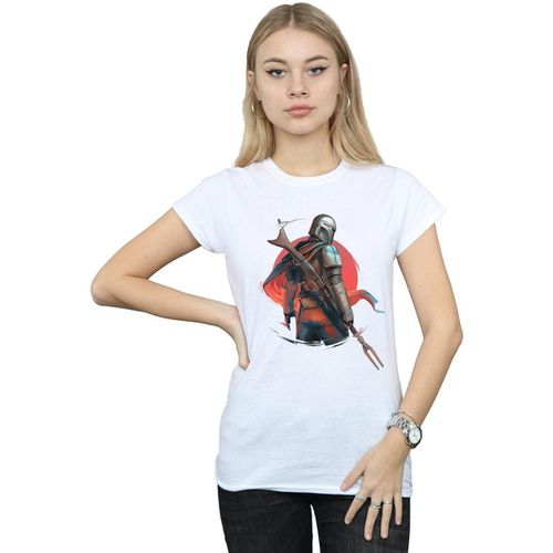 T-shirts a maniche lunghe The Mandalorian Blaster Rifles - Disney - Modalova