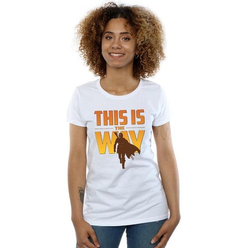 T-shirts a maniche lunghe The Mandalorian This Is The Way - Disney - Modalova