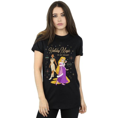 T-shirts a maniche lunghe Princess Holiday Magic In My Heart - Disney - Modalova