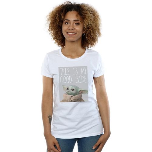 T-shirts a maniche lunghe The Mandalorian The Child Good Side - Disney - Modalova