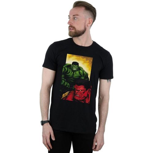 T-shirts a maniche lunghe Red Vs Green - Marvel - Modalova