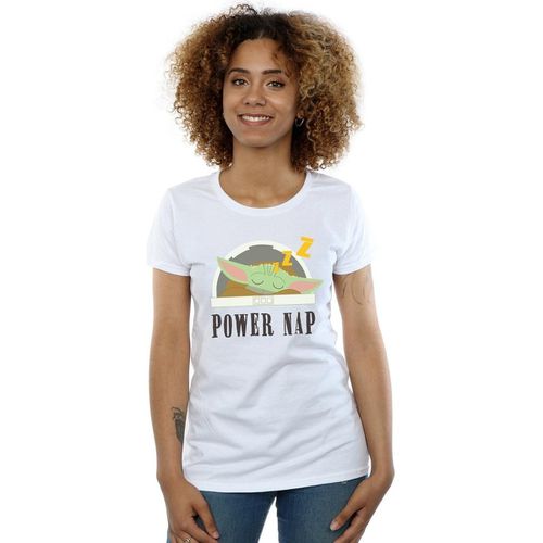 T-shirts a maniche lunghe The Mandalorian Power Nap Child - Disney - Modalova