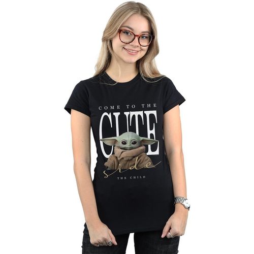 T-shirts a maniche lunghe The Mandalorian The Cute Side - Disney - Modalova