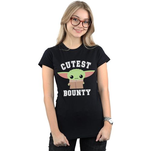 T-shirts a maniche lunghe The Mandalorian Cutest Bounty - Disney - Modalova