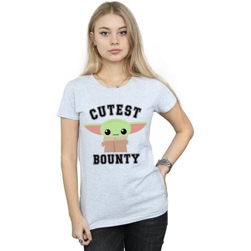 T-shirts a maniche lunghe The Mandalorian Cutest Bounty - Disney - Modalova