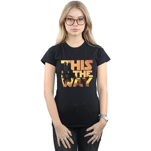 T-shirts a maniche lunghe The Mandalorian The Way - Disney - Modalova