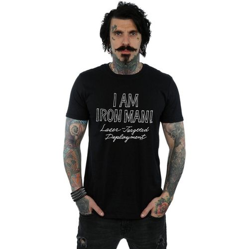 T-shirts a maniche lunghe I Am Iron Fist Man - Marvel - Modalova