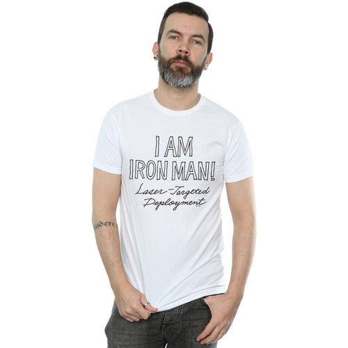 T-shirts a maniche lunghe I Am Iron Fist Man - Marvel - Modalova