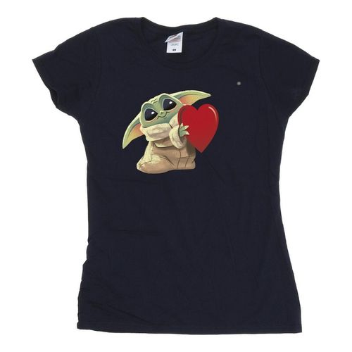 T-shirts a maniche lunghe The Mandalorian The Kids With Heart - Disney - Modalova