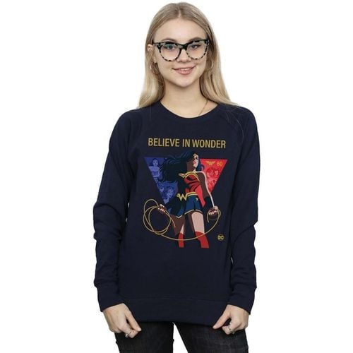 Felpa 80th Anniversary Believe In Wonder - Dc Comics - Modalova