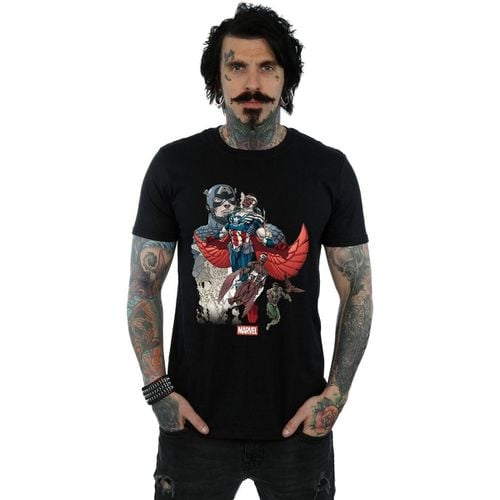 T-shirts a maniche lunghe Falcon Evolution - Marvel - Modalova