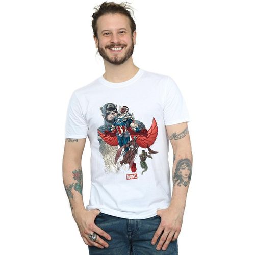 T-shirts a maniche lunghe Falcon Evolution - Marvel - Modalova