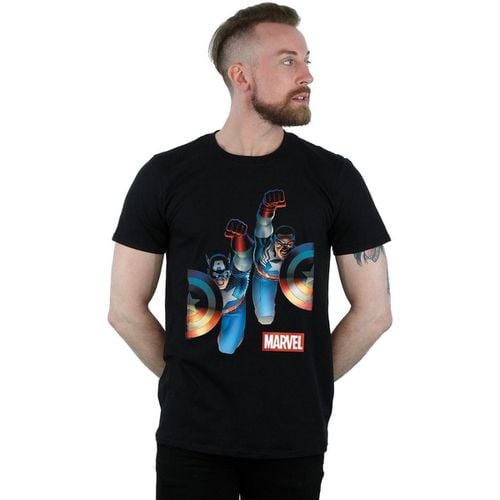 T-shirts a maniche lunghe Side By Side - Marvel - Modalova