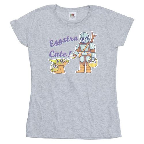 T-shirts a maniche lunghe The Mandalorian Eggstra Cute - Disney - Modalova