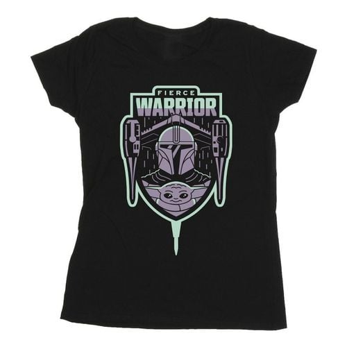 T-shirts a maniche lunghe The Mandalorian Fierce Warrior - Disney - Modalova