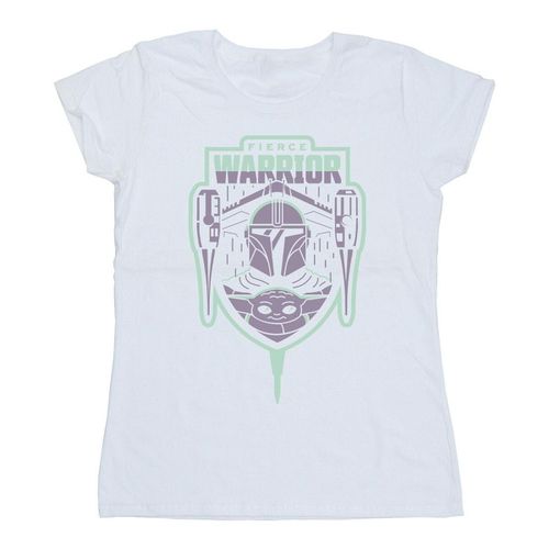 T-shirts a maniche lunghe The Mandalorian Fierce Warrior - Disney - Modalova