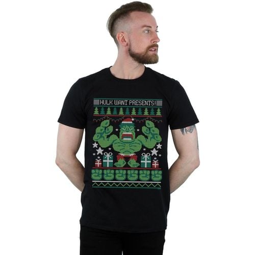 T-shirts a maniche lunghe Hulk Want Presents - Marvel - Modalova