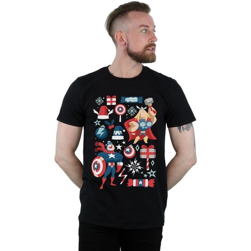 T-shirts a maniche lunghe Christmas Day - Marvel - Modalova