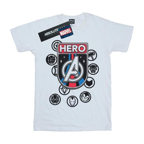 T-shirts a maniche lunghe Hero Badge - Marvel - Modalova