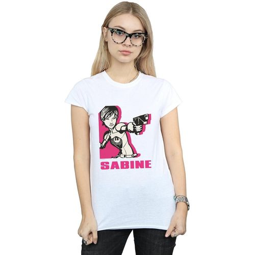 T-shirts a maniche lunghe Rebels Sabine - Disney - Modalova