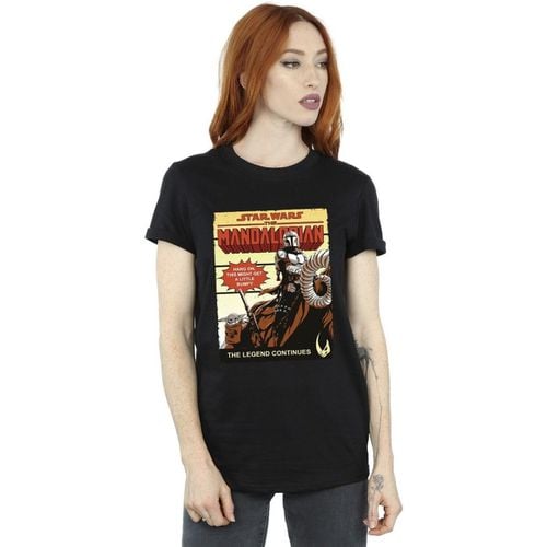 T-shirts a maniche lunghe Bumpy Ride - Star Wars The Mandalorian - Modalova