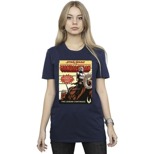 T-shirts a maniche lunghe Bumpy Ride - Star Wars The Mandalorian - Modalova