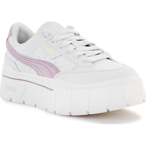 Sneakers basse Mayze Stack Premium Whisper White Lilac 384421-01 - Puma - Modalova