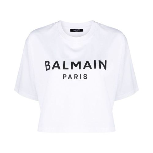 T-shirt T-shirt con stampa - Balmain Paris - Modalova