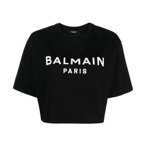 T-shirt T-shirt con stampa - Balmain Paris - Modalova