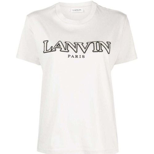 T-shirt T-shirt Classic Curb ricamata - Lanvin - Modalova