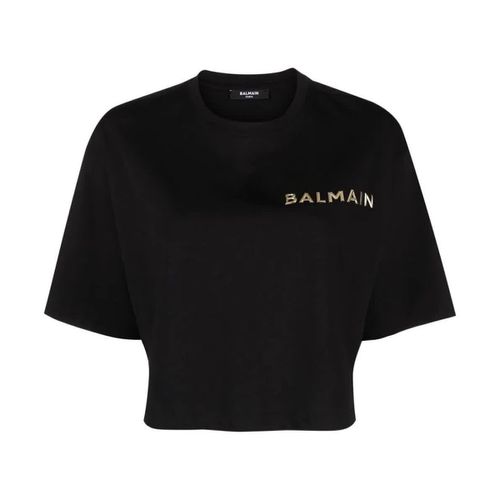 T-shirt T-SHIRT CROPPED - Balmain Paris - Modalova