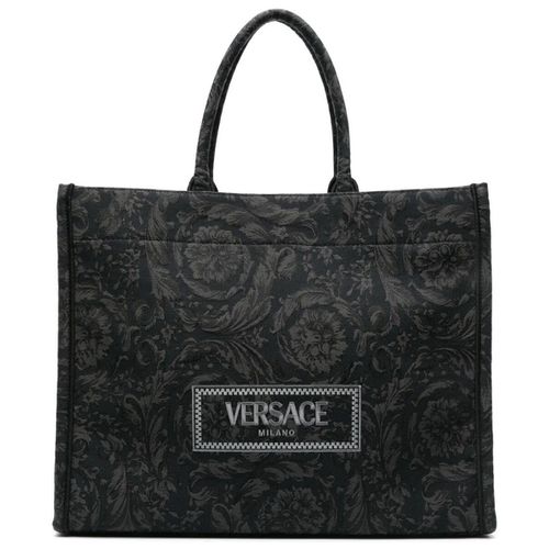 Borsa a tracolla Athena Barocco Large Shopper - Versace - Modalova