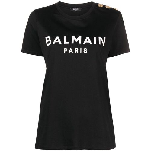 T-shirt T-shirt con stampa - Balmain Paris - Modalova