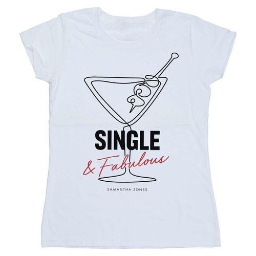 T-shirts a maniche lunghe Single And Fabulous - Sex And The City - Modalova