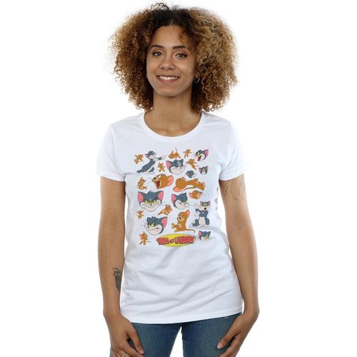 T-shirts a maniche lunghe Many Faces - Dessins Animés - Modalova