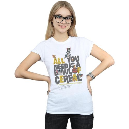 T-shirts a maniche lunghe All You Need Is - Dessins Animés - Modalova