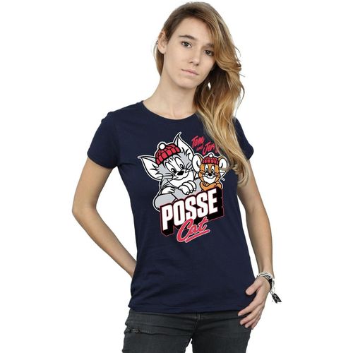 T-shirts a maniche lunghe Posse Cat - Dessins Animés - Modalova