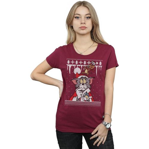 T-shirts a maniche lunghe Christmas Fair Isle - Dessins Animés - Modalova