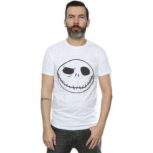 T-shirts a maniche lunghe Nightmare Before Christmas Jack's Big Face - Disney - Modalova