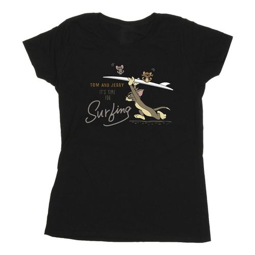 T-shirts a maniche lunghe It's Time For Surfing - Dessins Animés - Modalova