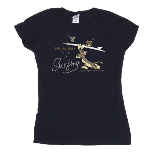 T-shirts a maniche lunghe It's Time For Surfing - Dessins Animés - Modalova