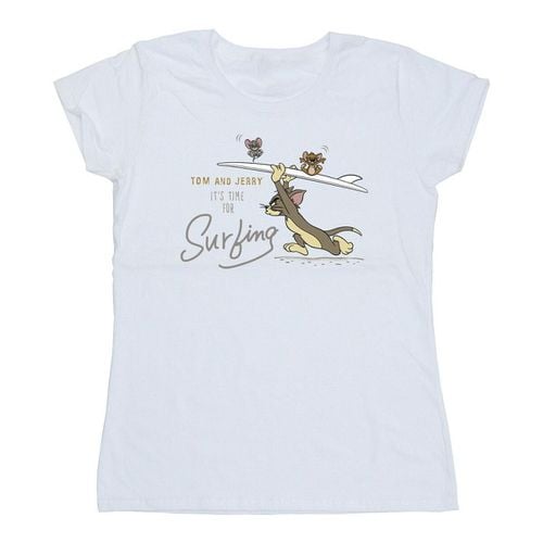 T-shirts a maniche lunghe It's Time For Surfing - Dessins Animés - Modalova