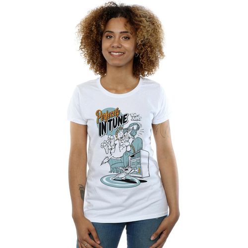 T-shirts a maniche lunghe Perfectly In Tune - Dessins Animés - Modalova