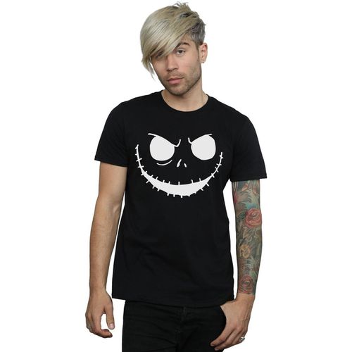 T-shirts a maniche lunghe Nightmare Before Christmas Jack's Face - Disney - Modalova