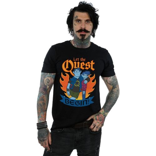 T-shirts a maniche lunghe Onward Let The Quest Begin - Disney - Modalova