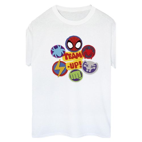 T-shirts a maniche lunghe Spidey And His Amazing Friends Up - Marvel - Modalova