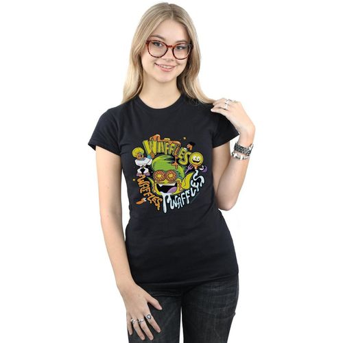 T-shirts a maniche lunghe Teen Titans Go Waffle Mania - Dc Comics - Modalova