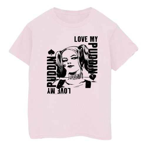 T-shirts a maniche lunghe Suicide Squad Love Puddin - Dc Comics - Modalova