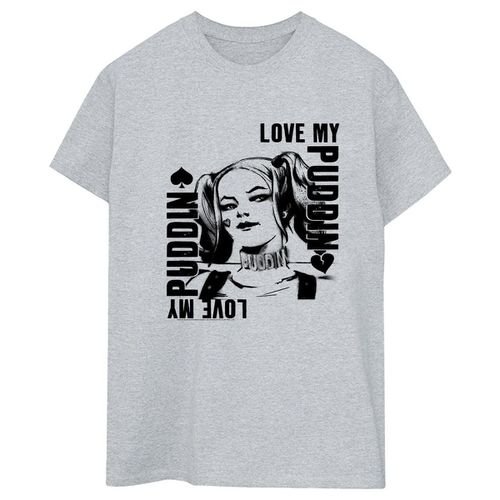 T-shirts a maniche lunghe Suicide Squad Love Puddin - Dc Comics - Modalova