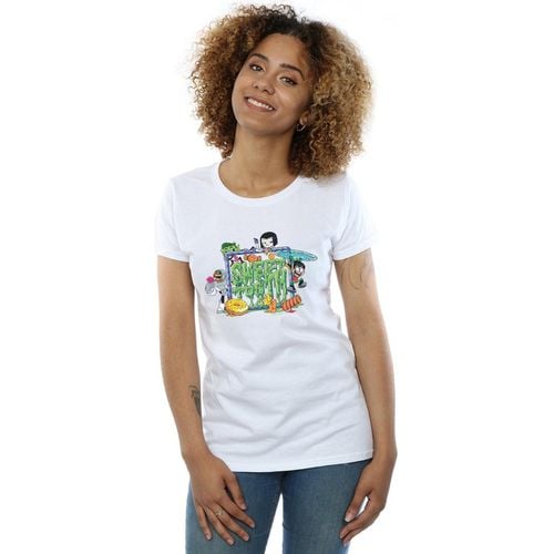 T-shirts a maniche lunghe Teen Titans Go Sweet Tooth - Dc Comics - Modalova